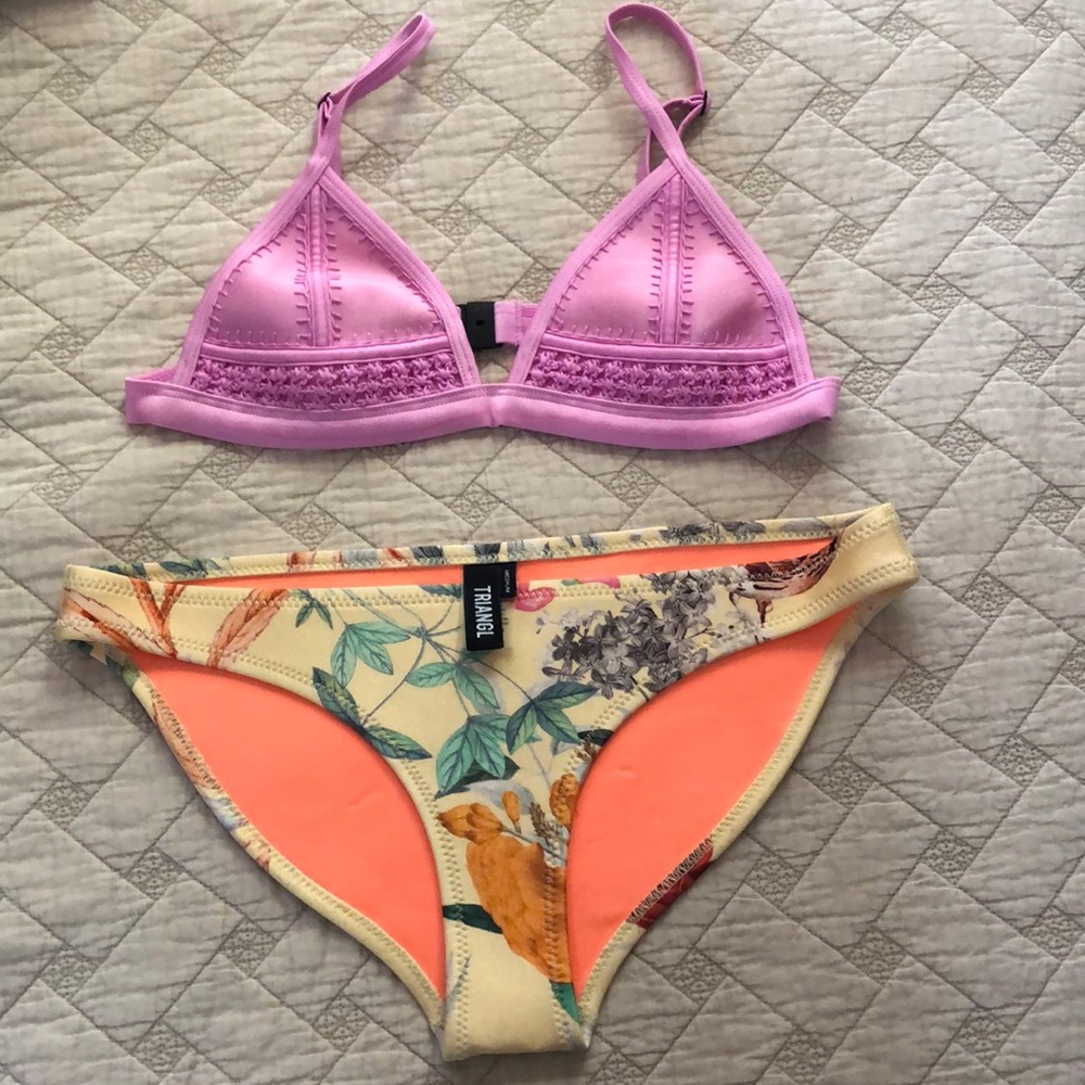triangl bathing suit